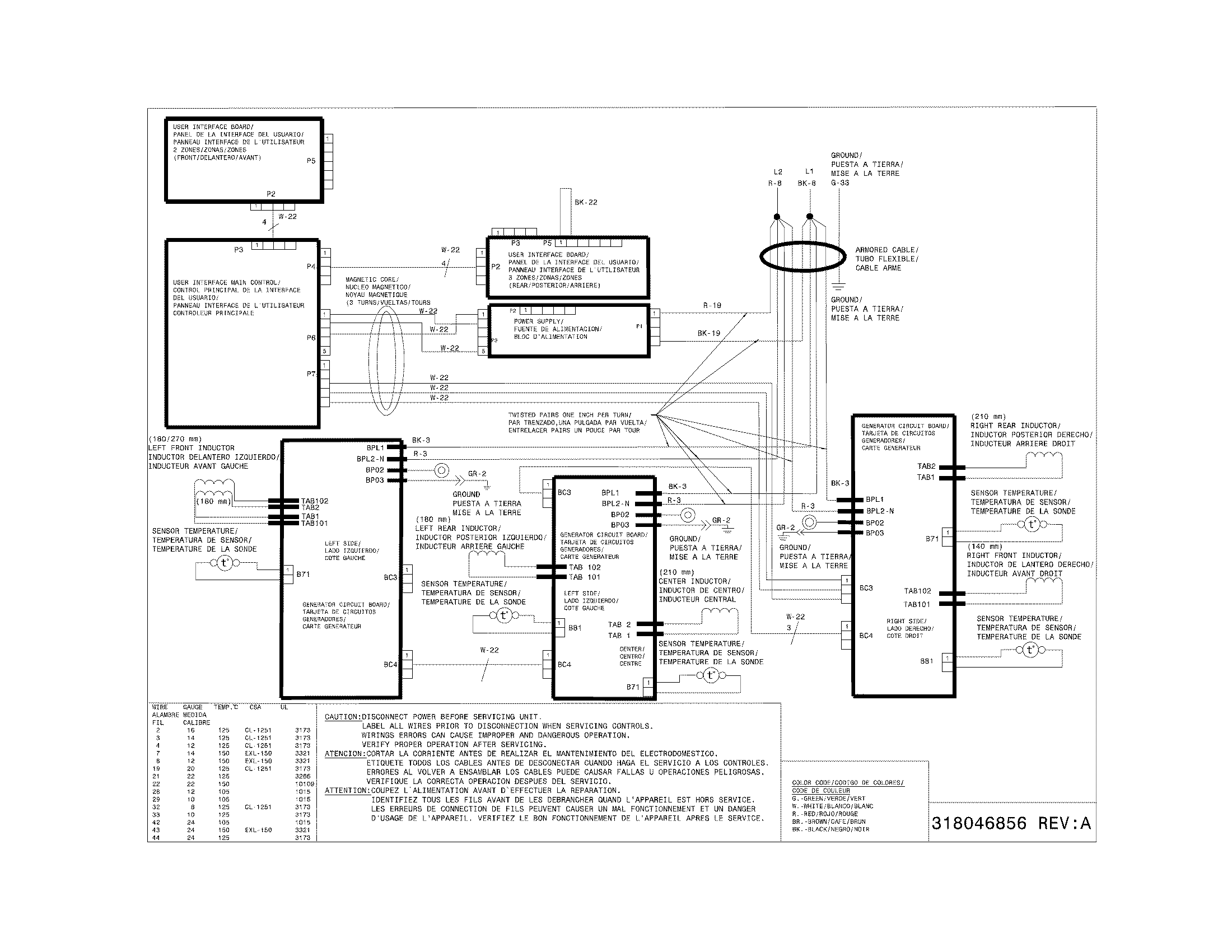Electrolux EW36IC60IS1 wiring diagram diagram
