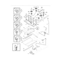 Frigidaire FGGF3054KFE burner diagram