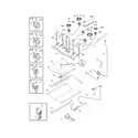 Frigidaire LGGF305MKFE burner diagram
