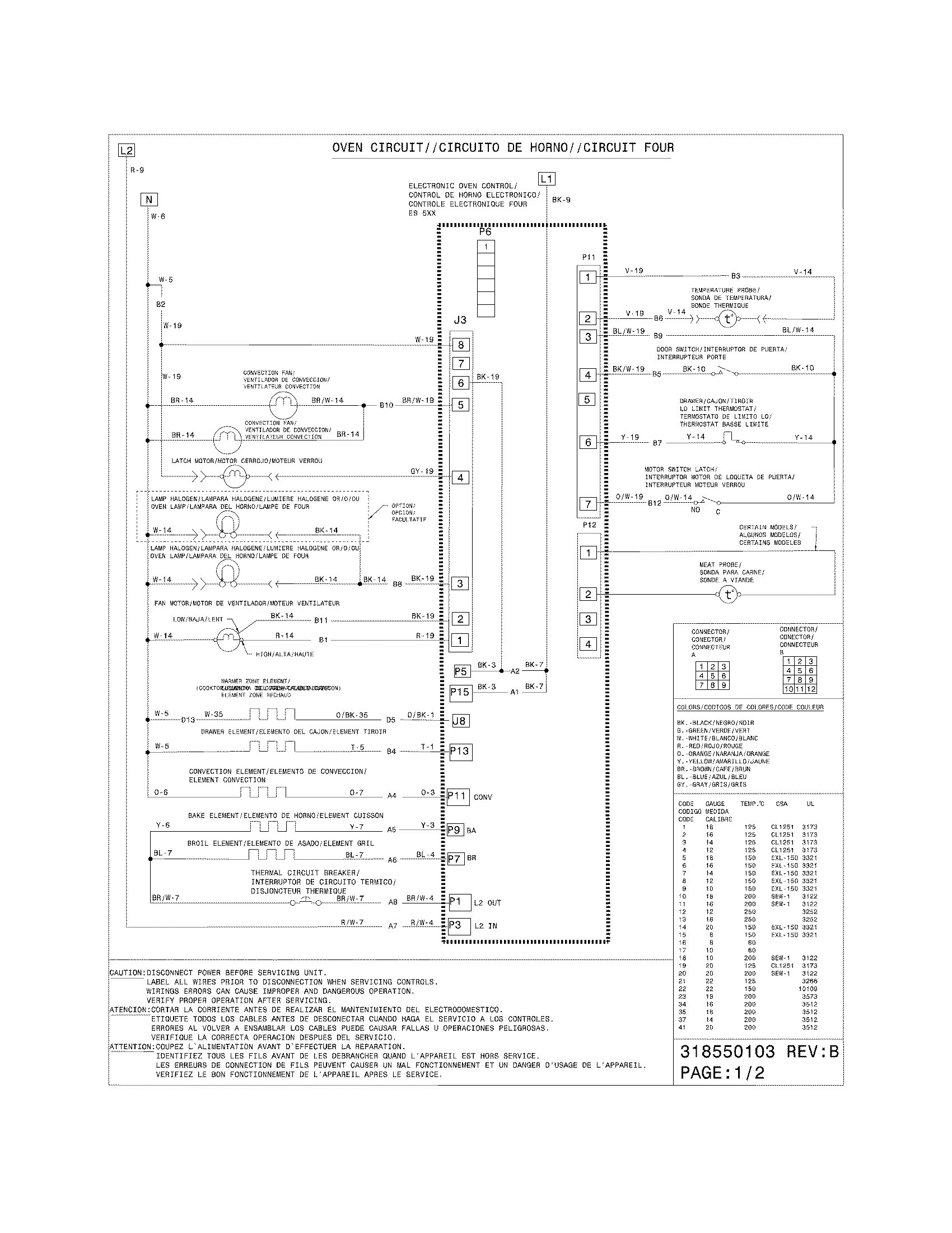 Frigidaire FPES3085KFB wiring diagram diagram