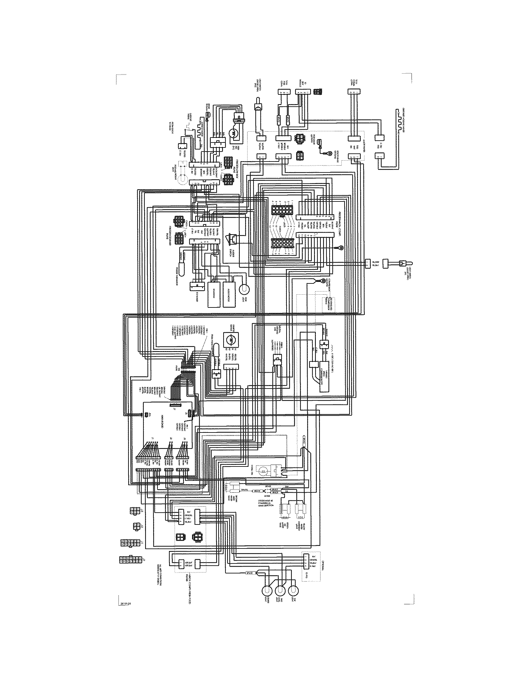Frigidaire FPHS2387KF3 wiring diagram diagram