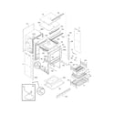 Frigidaire FGB24T3ESF body diagram