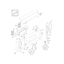 Frigidaire CFEF2415LWA backguard diagram