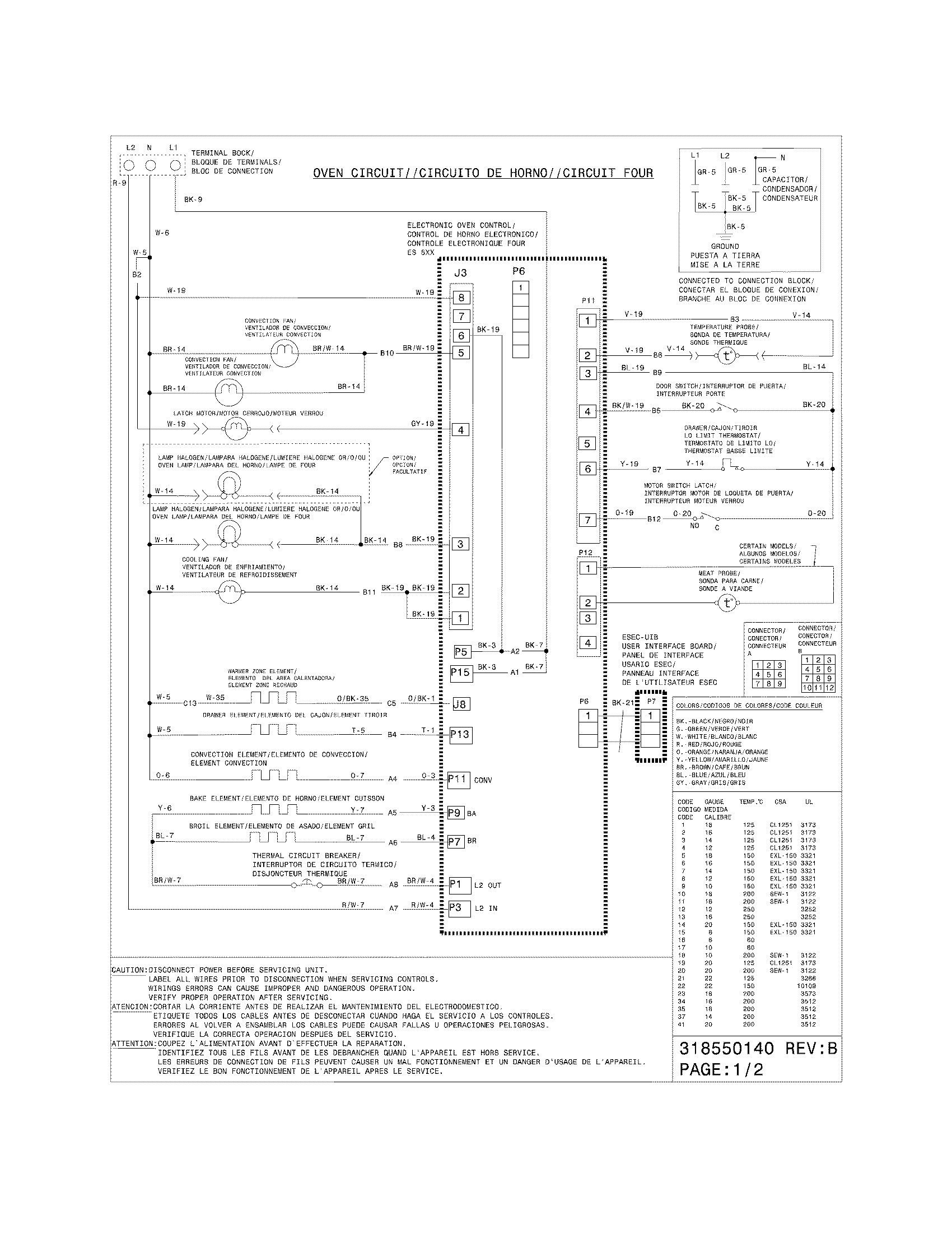 Frigidaire FPCS3085LFA wiring diagram diagram