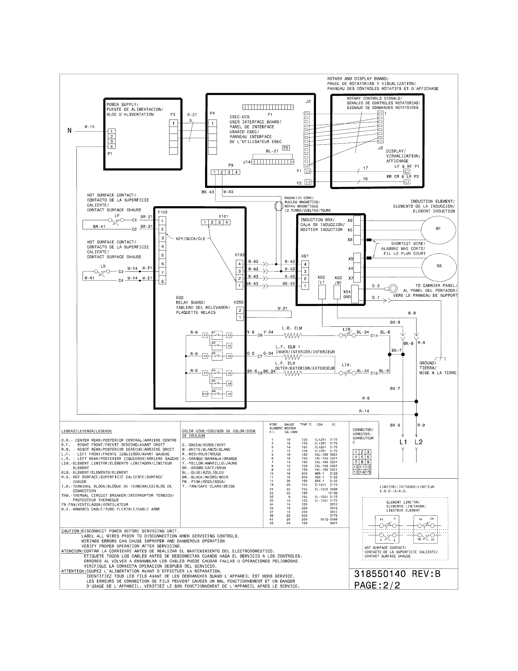 Frigidaire FPCS3085LFA wiring diagram diagram