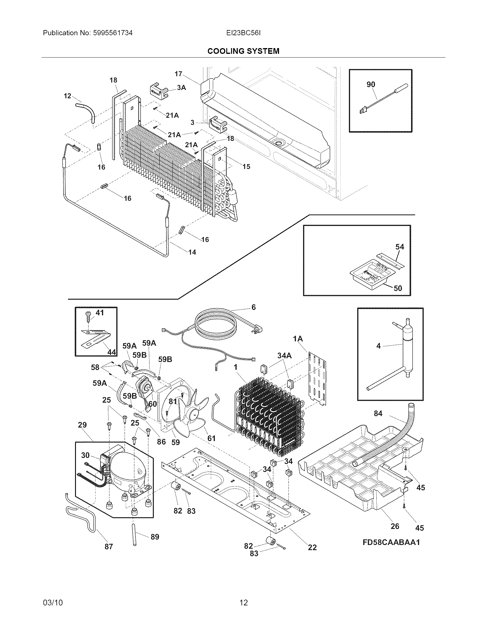 Electrolux EI23BC56IB2 system diagram