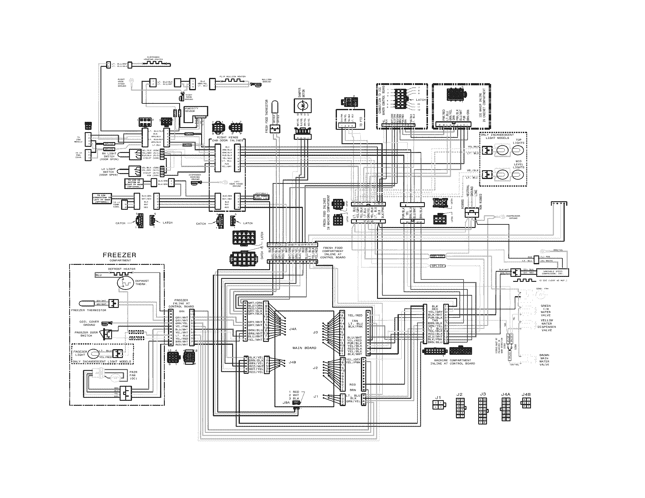 Electrolux EI23BC56IB2 wiring diagram diagram