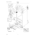 Electrolux EW23BC71IW2 cabinet diagram
