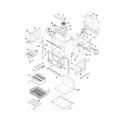 Frigidaire FFEW3025LBA body diagram