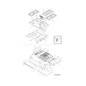 Frigidaire CPGS3085KF2 top diagram