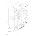 Frigidaire FFHS2313LS0 cabinet diagram