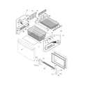Electrolux EI28BS36IB1 freezer drawer - basket diagram