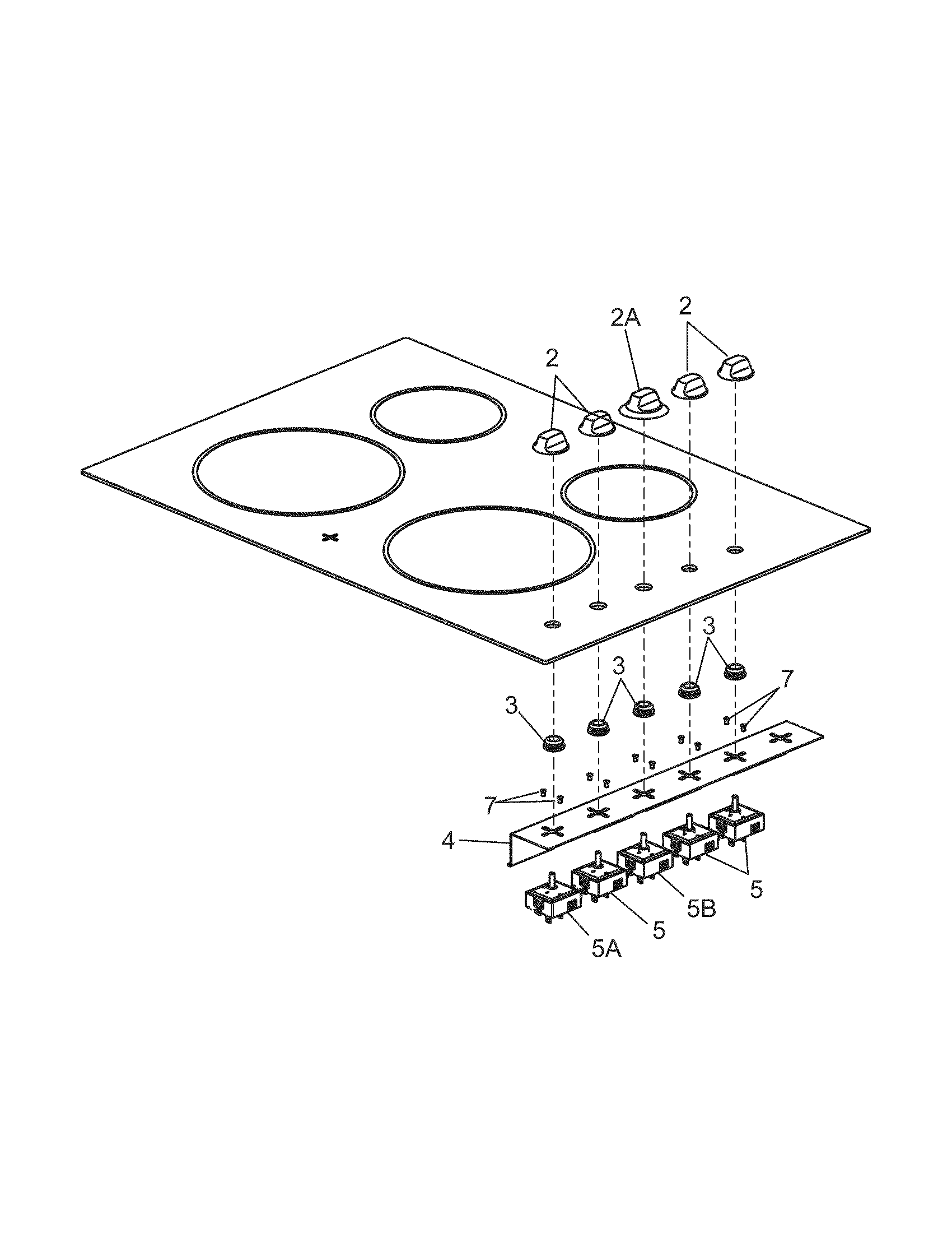 Kenmore 79042733903 control panel diagram