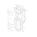 Kenmore 25368802010 door diagram