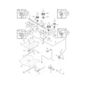 Frigidaire FGGS3075KWB burner diagram