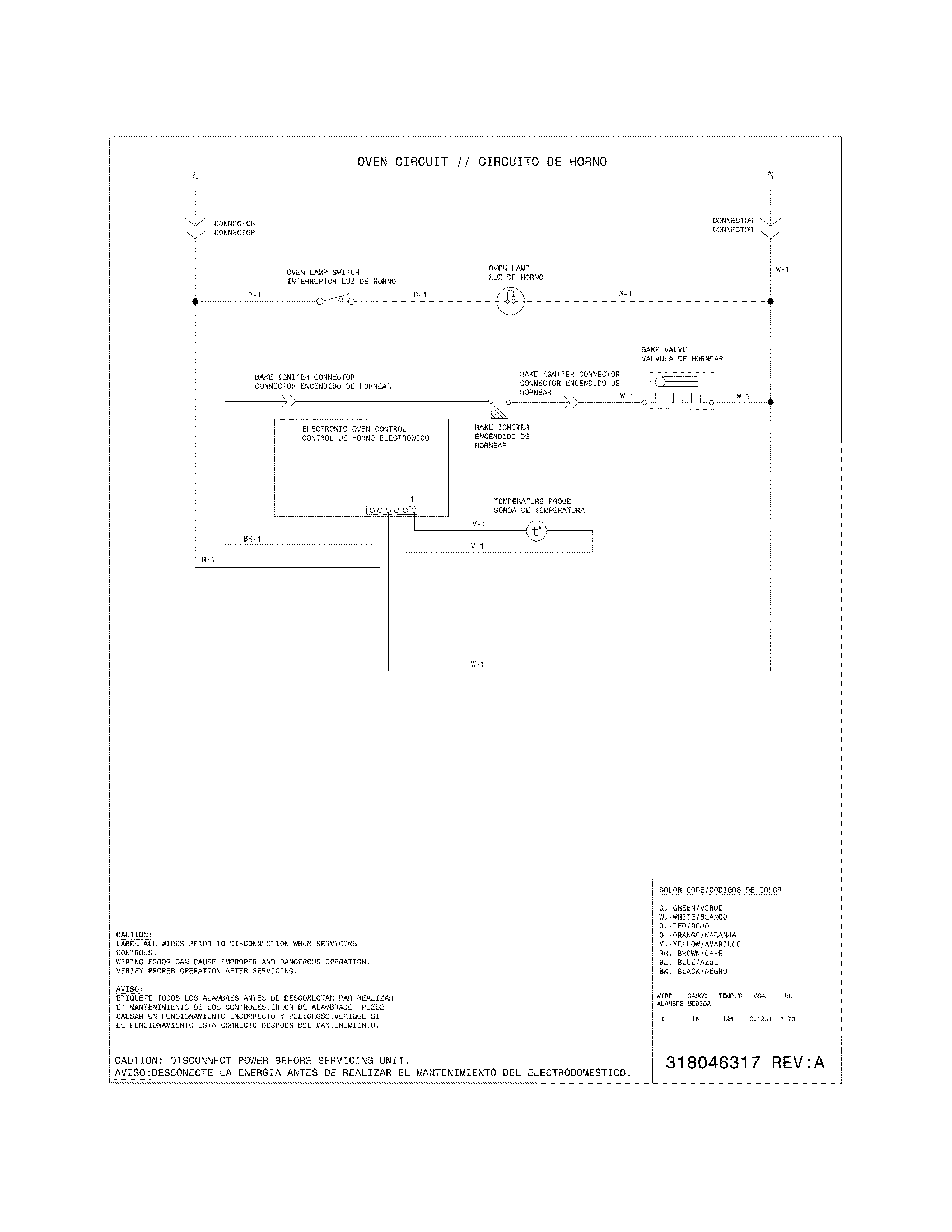 Frigidaire FGB24L2ECC wiring diagram diagram