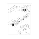 Frigidaire FRA084KT70 recommended spare parts diagram