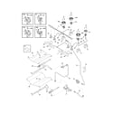 Frigidaire FFGS3025LBA burner diagram