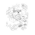 Frigidaire PLES389DCC body diagram
