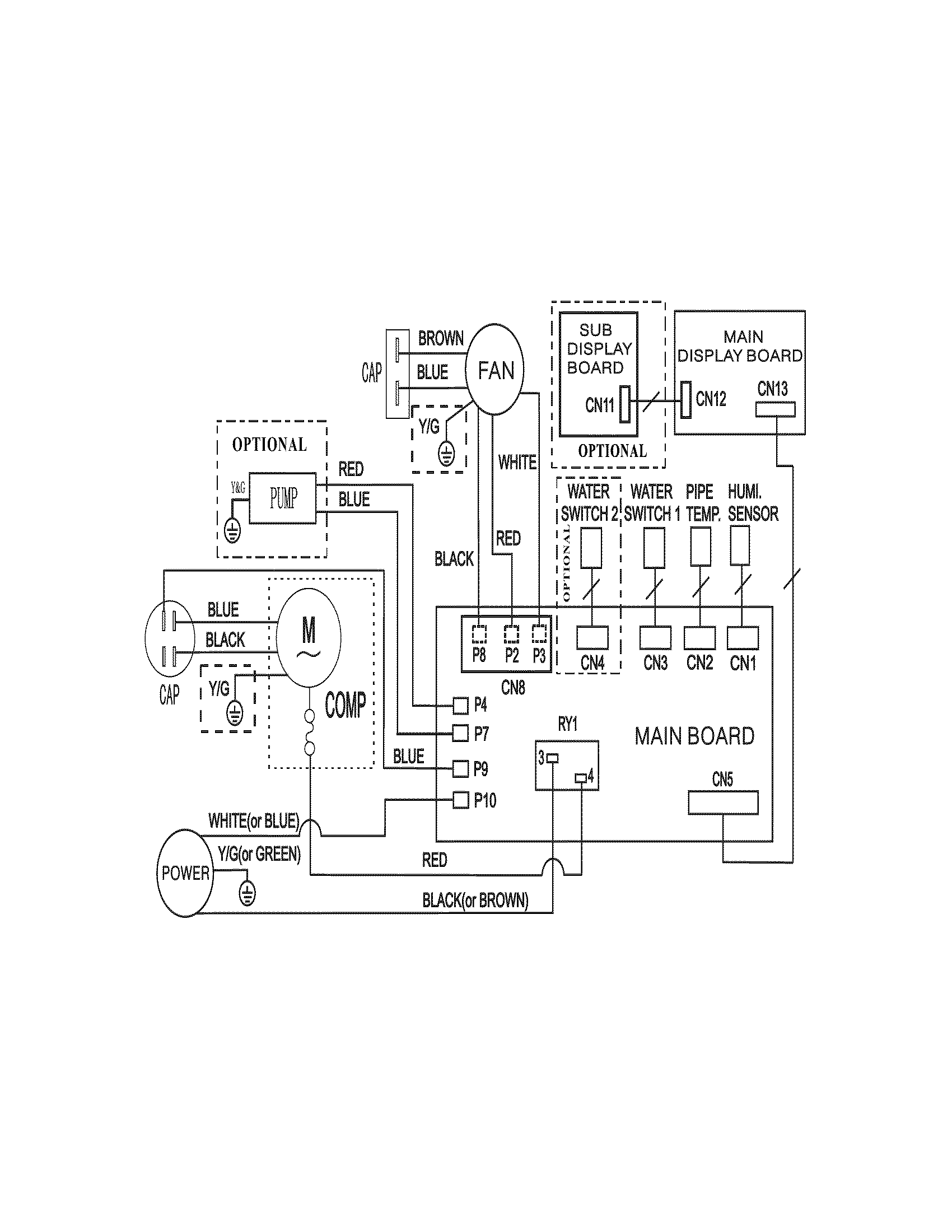 Frigidaire FAD504TDB3 wiring diagram diagram