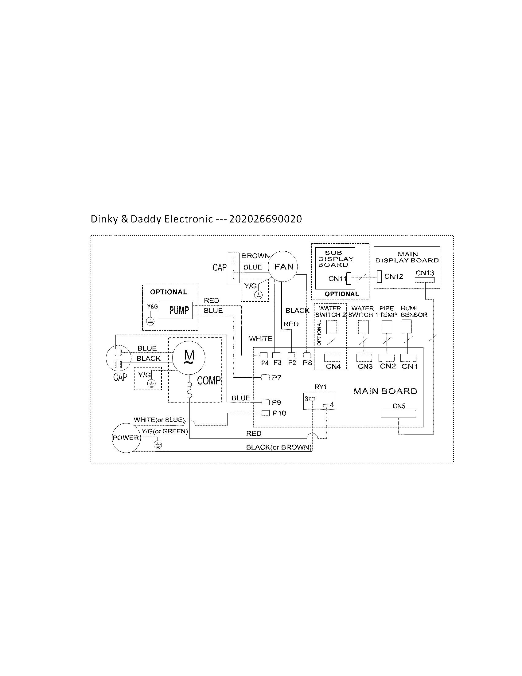 Frigidaire FAD704TDD0 wiring diagram diagram