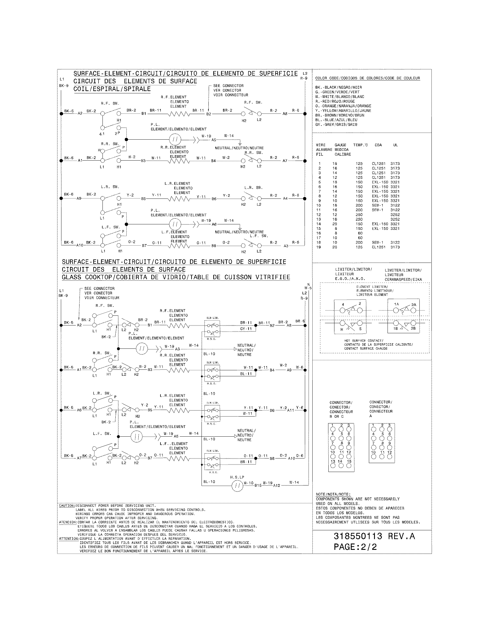 Frigidaire FFES3015LSA wiring diagram diagram