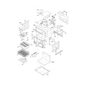 Frigidaire FFET3025LBA upper oven diagram