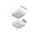 Frigidaire LFBD2409LM0A racks diagram
