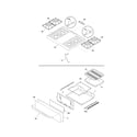 Kenmore 79070403010 top/drawer diagram