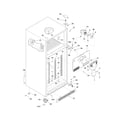 Frigidaire FRT21IL6JB3 cabinet diagram