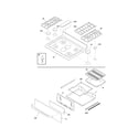 Kenmore 79071313709 top/drawer diagram