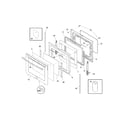 Frigidaire FPCF3091LFA door diagram