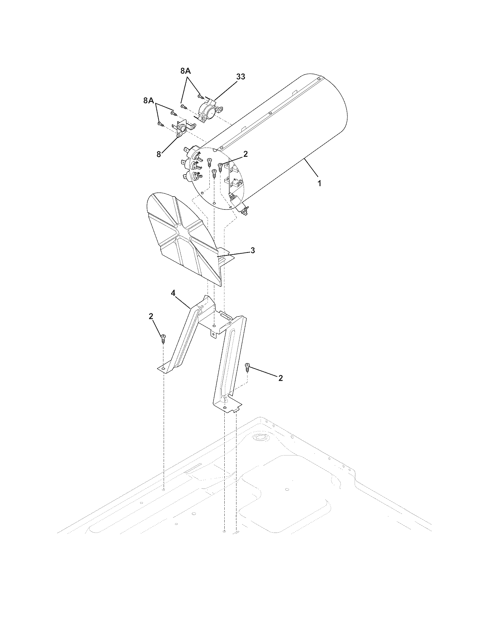 Electrolux EWMED7CJTS0 burner diagram