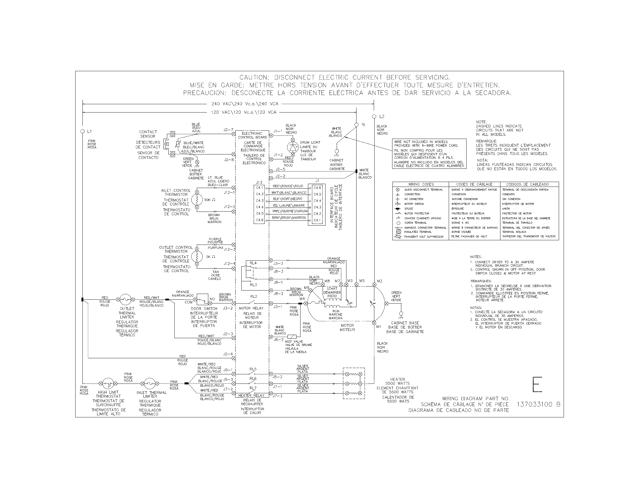 Electrolux EWMED7CJTS0 wiring diagram diagram