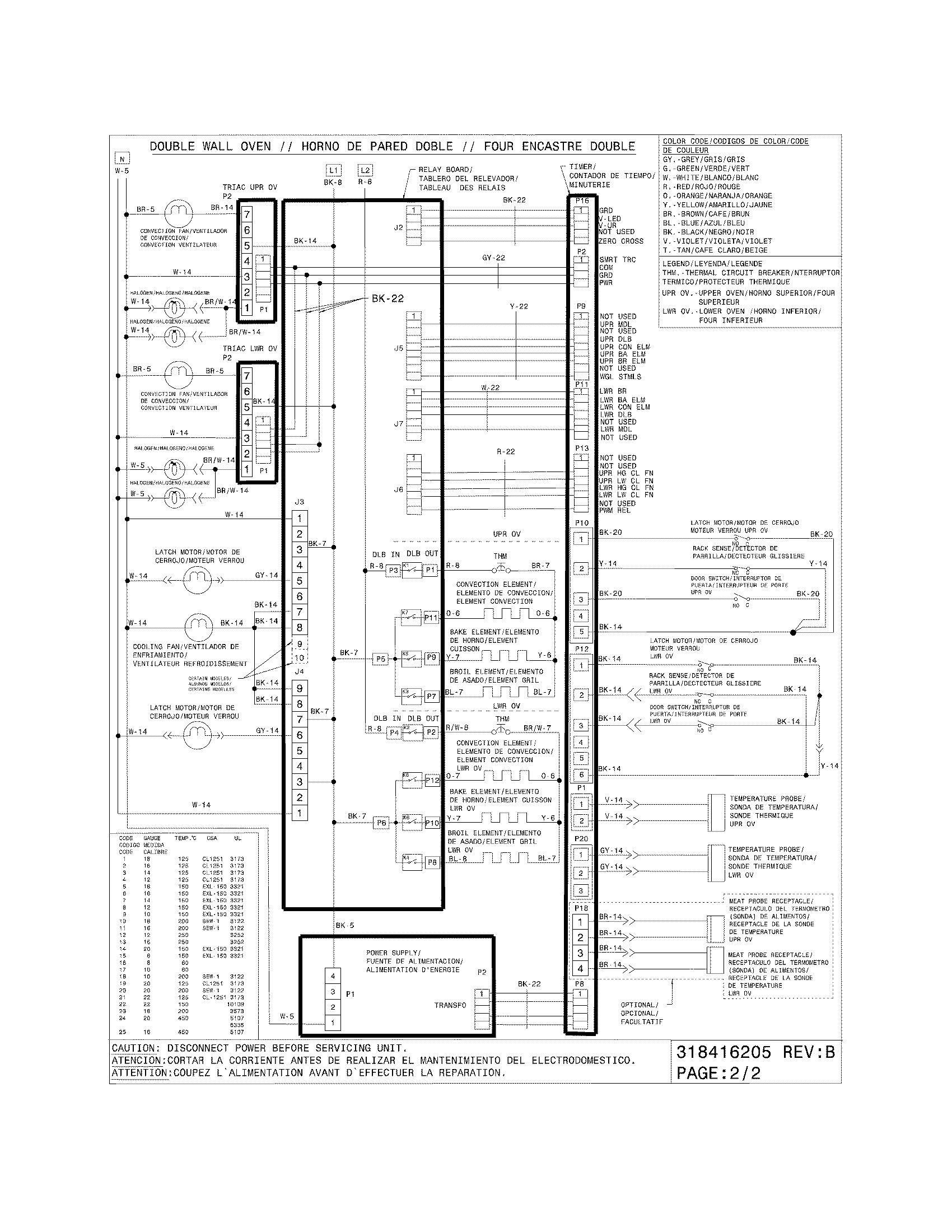 Electrolux EI30EW35JS1 wiring diagram diagram