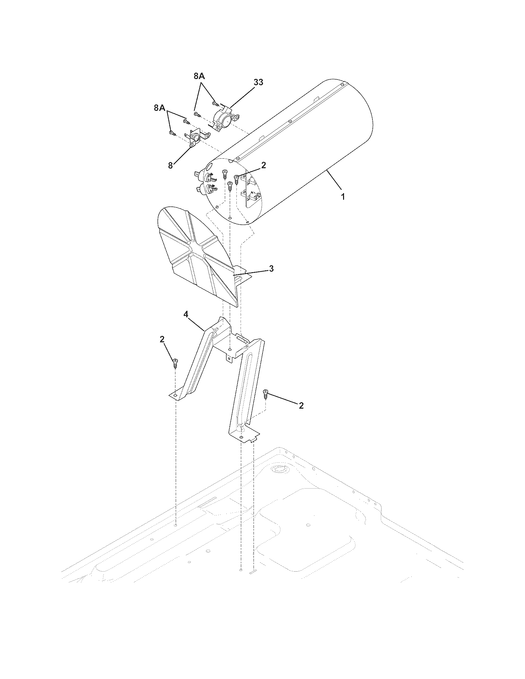 Frigidaire FASE7074LW0 burner diagram