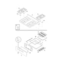 Kenmore 79070509011 top/drawer diagram