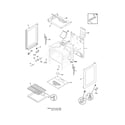 Frigidaire FFGF3011LWB body diagram