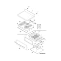 Frigidaire FPEF3081KFD top/drawer diagram