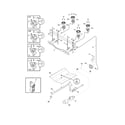 Frigidaire LFGF3014LWA burner diagram