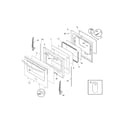 Frigidaire BGGF3042KFH door diagram