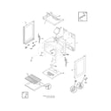 Frigidaire XFGF3000LWA body diagram