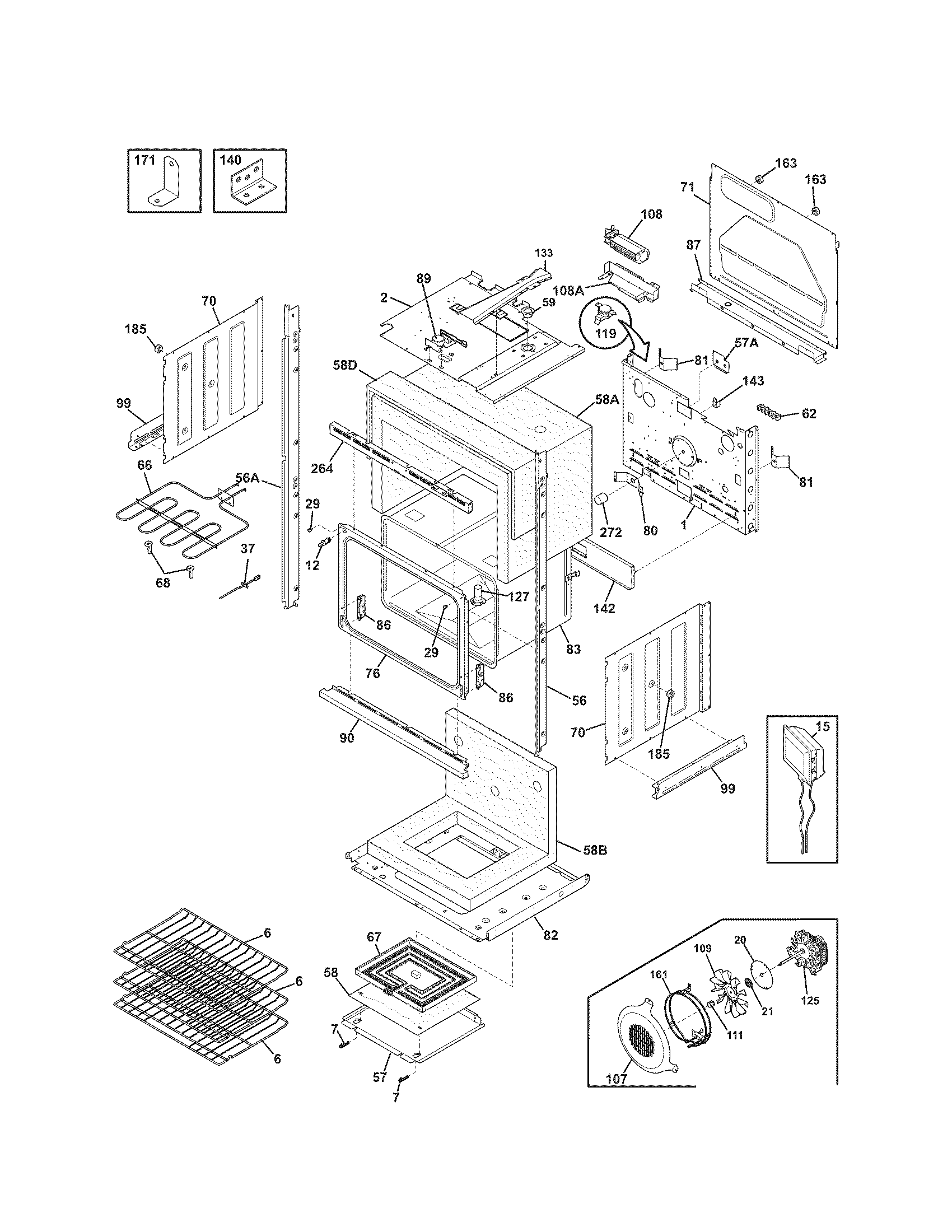 Kenmore Elite 79048183000 lower oven diagram