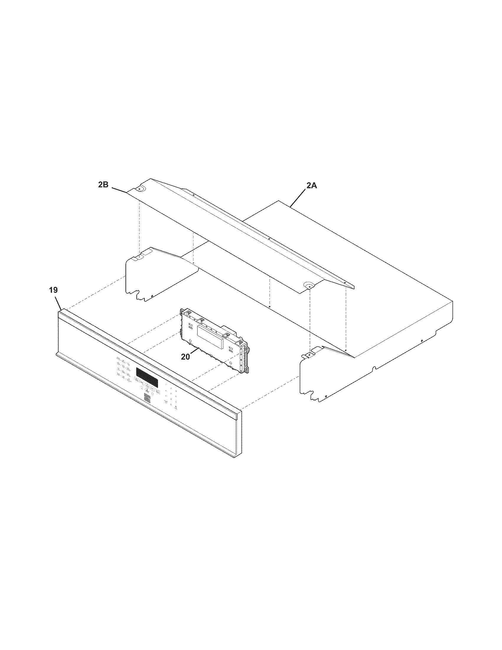 Kenmore Elite 79048093000 control panel diagram
