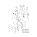 Kenmore Elite 79048093000 door diagram