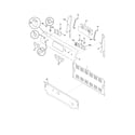 Frigidaire CFEF3020LBC backguard diagram
