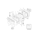 Frigidaire FGEF3044KFD door diagram