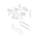 Frigidaire FGEF3034KWC backguard diagram