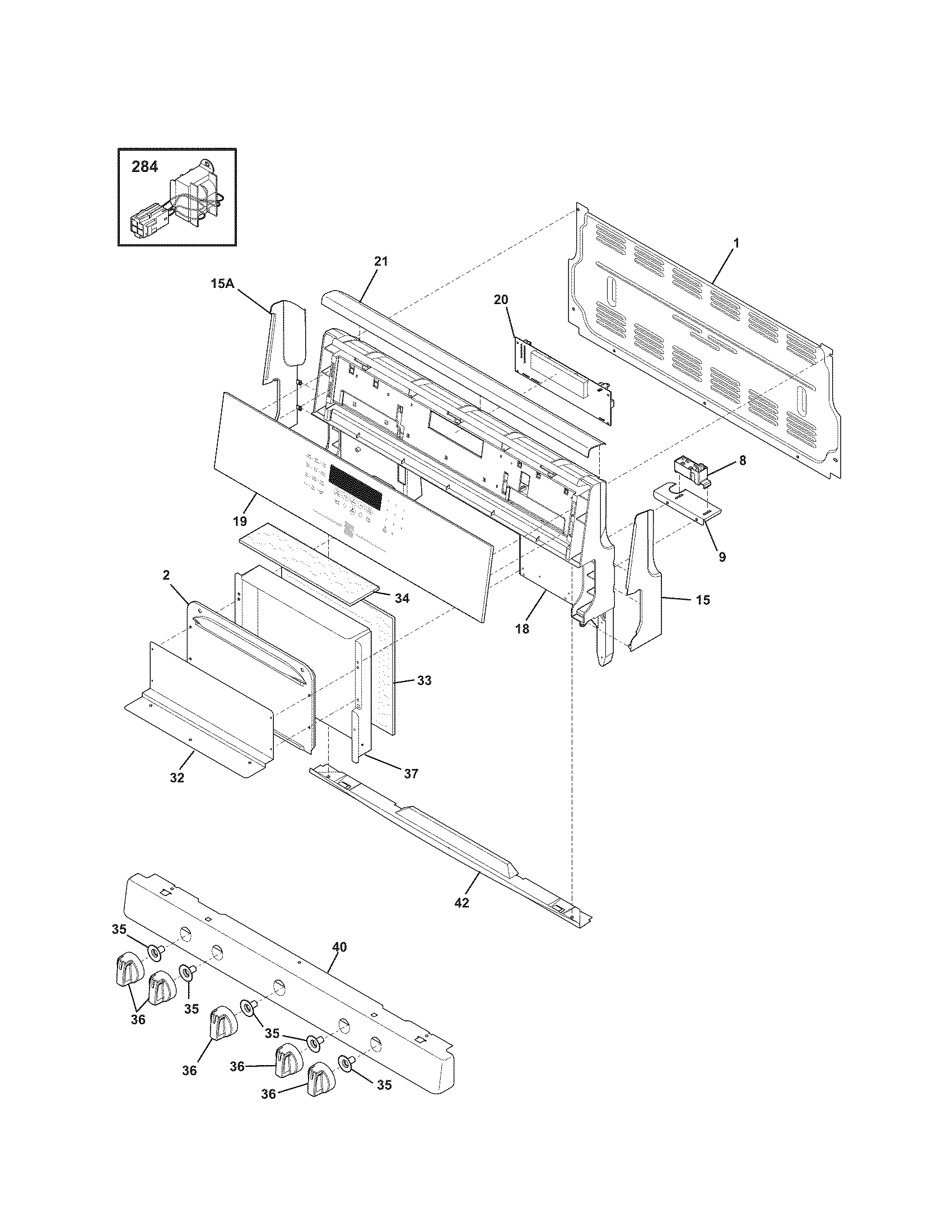 Kenmore Elite 79078909000 backguard diagram