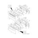 Kenmore Elite 79078909000 doors diagram